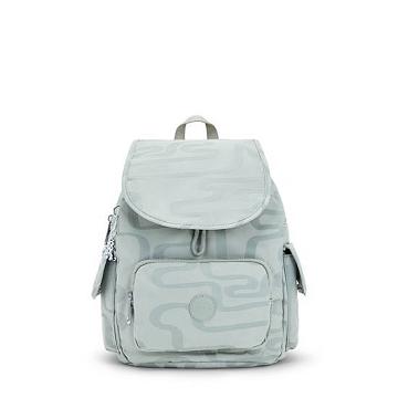 Kipling City Pack Small Klasik Printed Sırt Çantaları Turkuaz | TR 1711EB